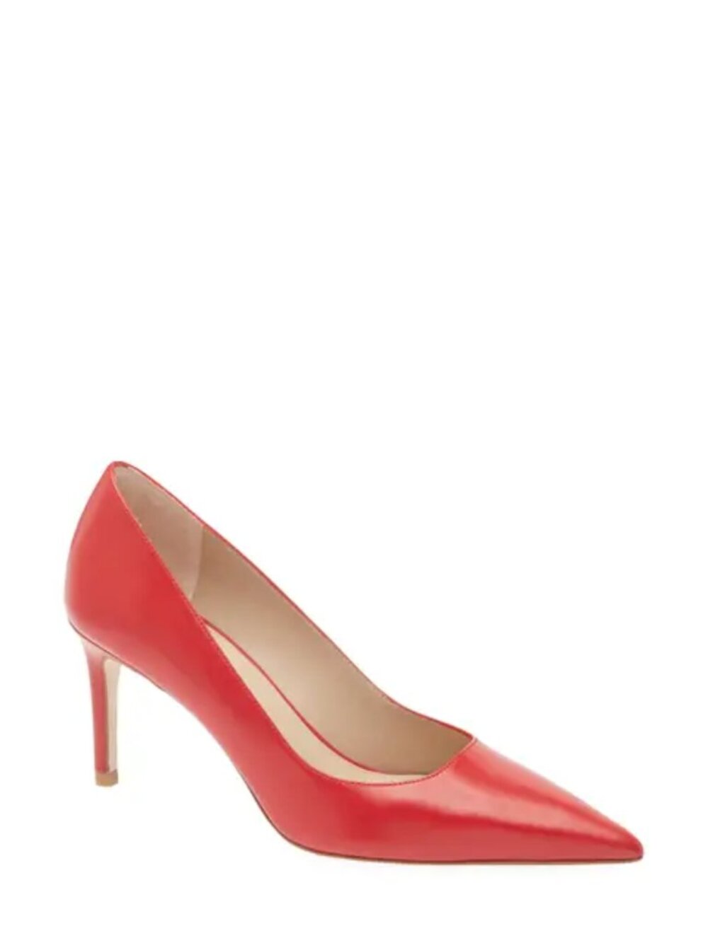 Stuart Weitzman Stuart Power 75 Pump in Red SZ 7 NEW $495